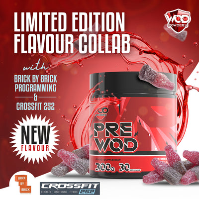 NEW PRE WOD Flavour x Brick by Brick Programming x Crossfit 252