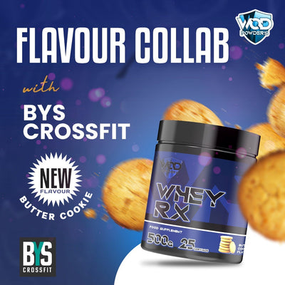 Whey RX Flavour Collab with BYS Crossfit