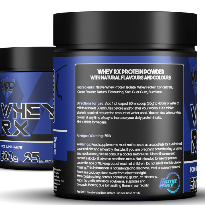WHEY RX Whey Protein Functional Fitness Supplement – WOD Powders