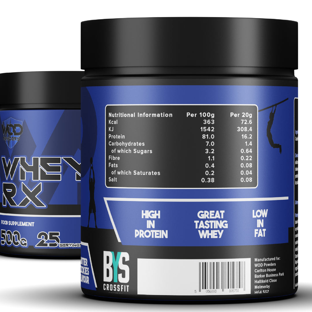 WHEY RX - Whey Protein - Functional Fitness Supplement – WOD Powders