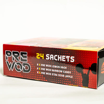 PRE WOD SACHET BOX