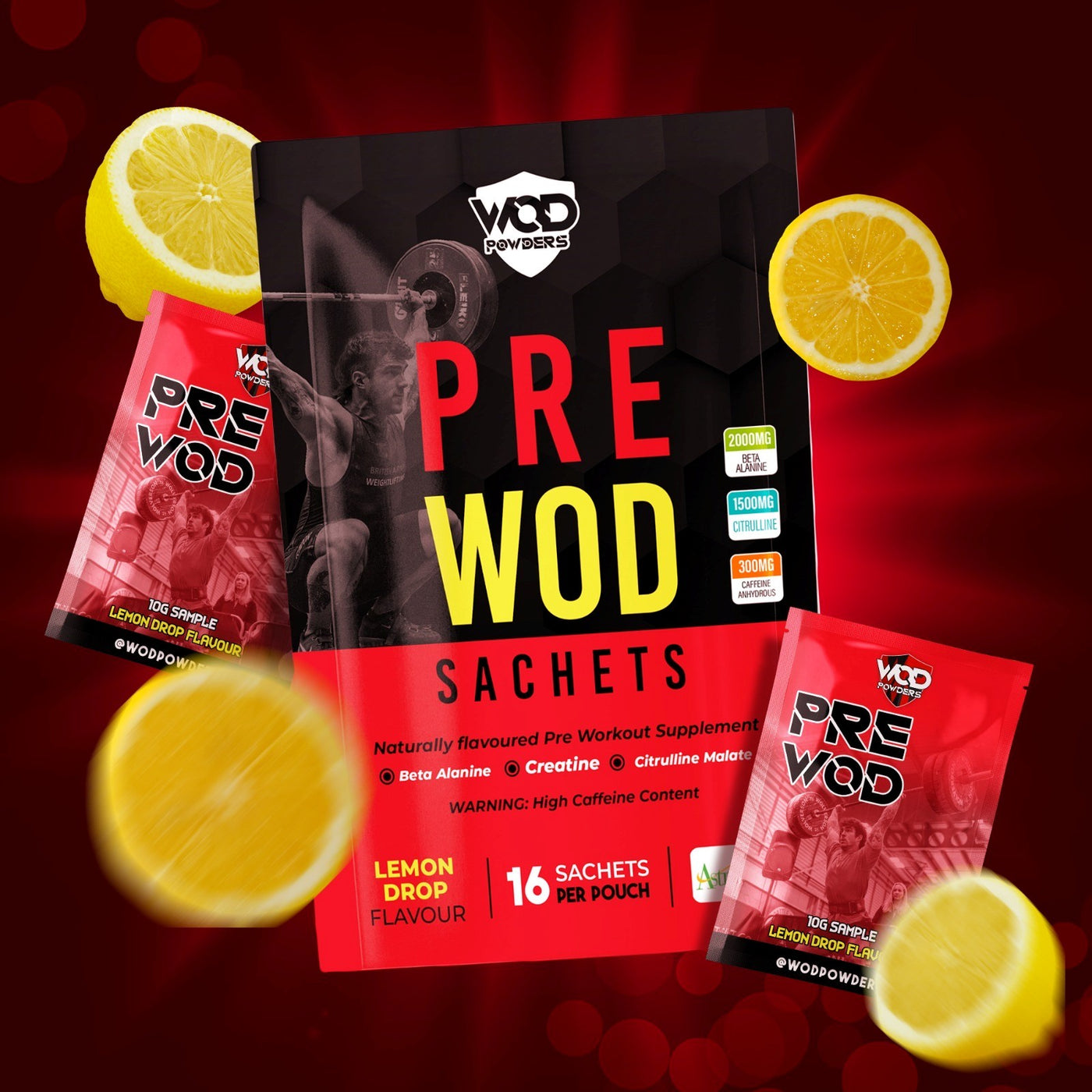 PRE WOD - 16 SACHETS