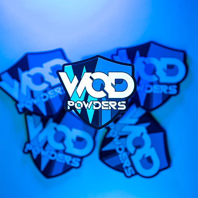 WOD Powders® Rubber Velcro Patch