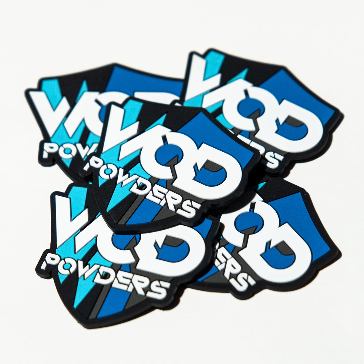 WOD Powders® Rubber Velcro Patch