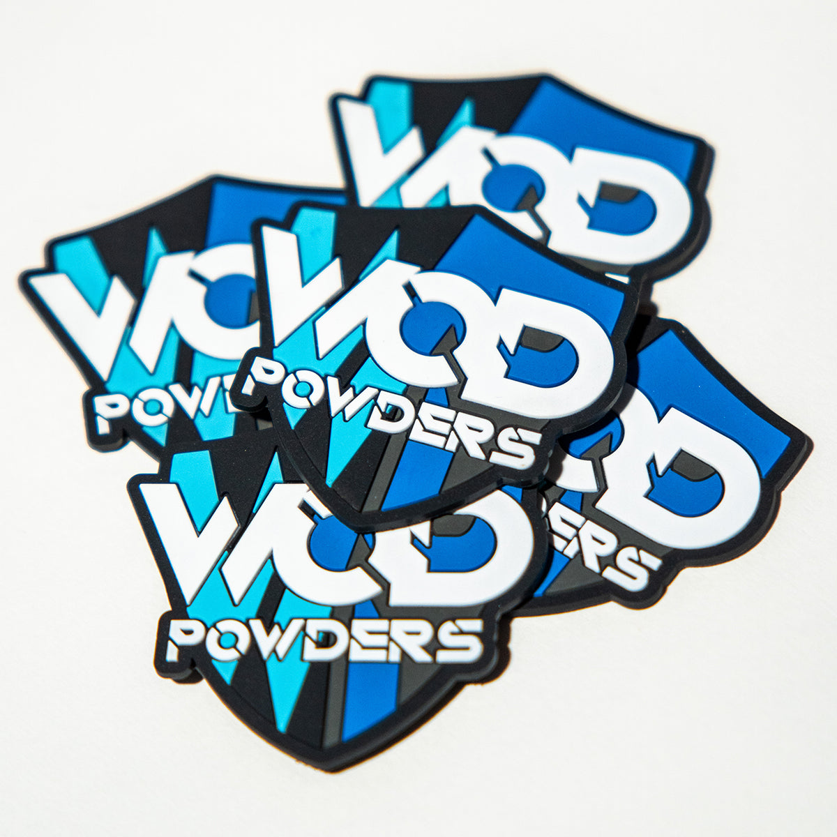 WOD Powders® Rubber Velcro Patch