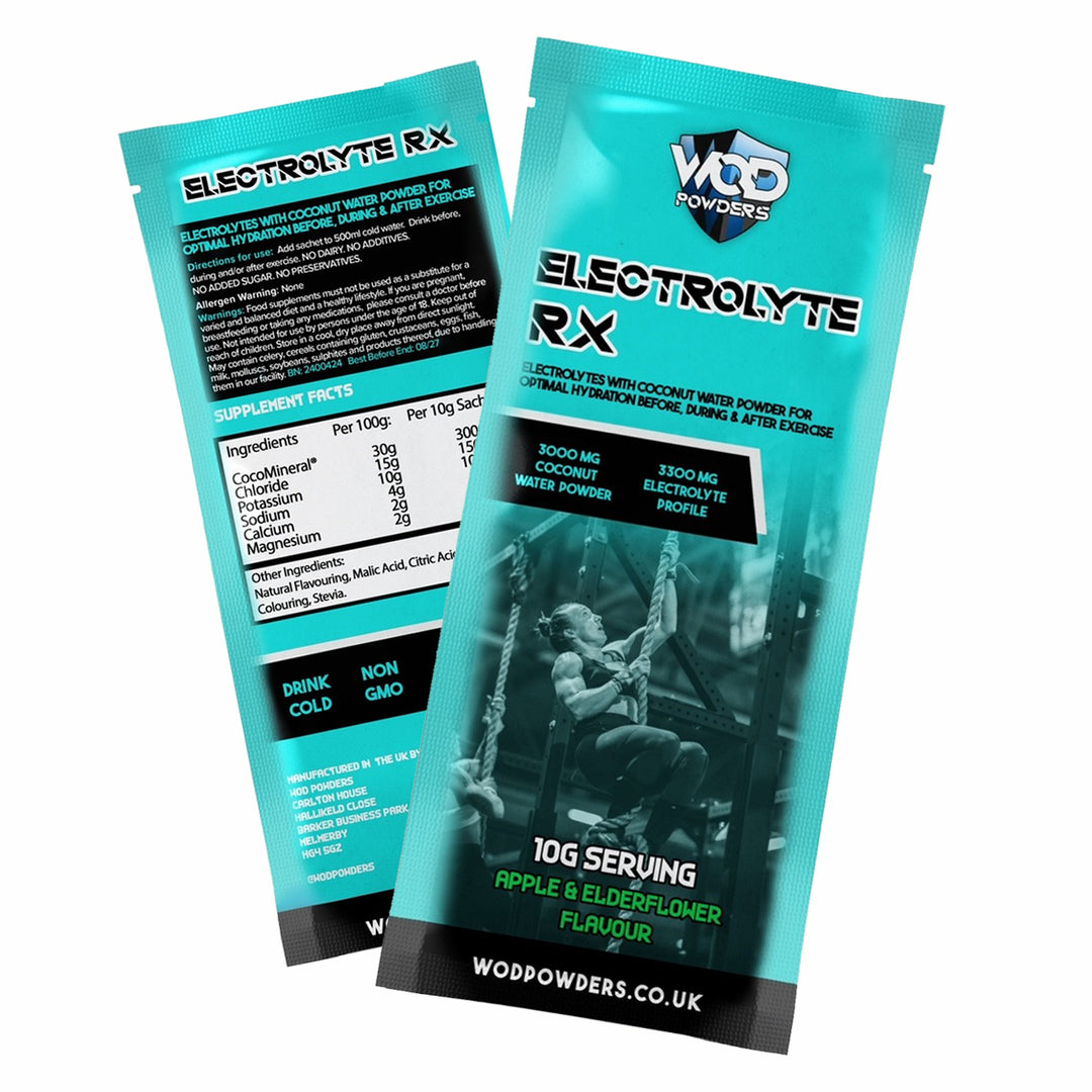 トシ　electrolyte ELECTROLYTE RX SACHET – WOD Powders