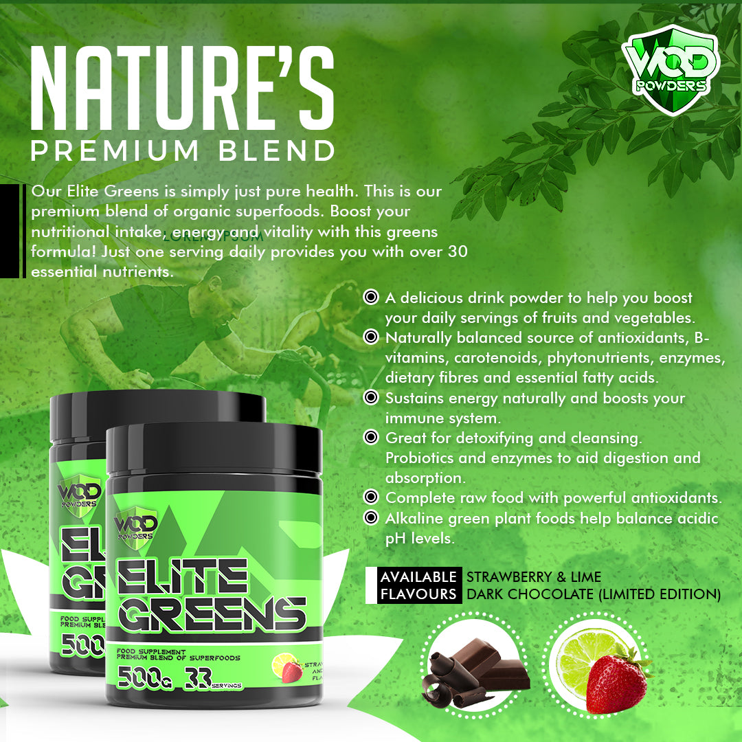 Elite Greens - Superfood Greens Powder